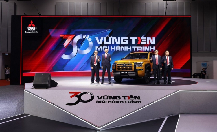 “30 NĂM – VỮNG TIẾN MỖI HÀNH TRÌNH” MITSUBISHI MOTORS VIỆT NAM TẠI TRIỂN LÃM Ô TÔ VIỆT NAM 2024