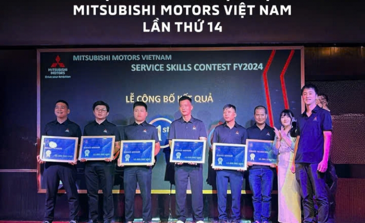 HỘI THI KỸ NĂNG DỊCH VỤ MITSUBISHI MOTORS VIỆT NAM LẦN THỨ 14